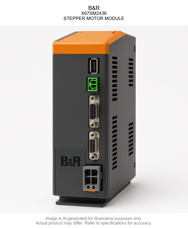 B&R; X67SM2436; STEPPER MOTOR MODULE