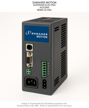 DANAHER MOTION; SUPERIOR ELECTRIC; XCE250E; NEMA 42 HAZ.