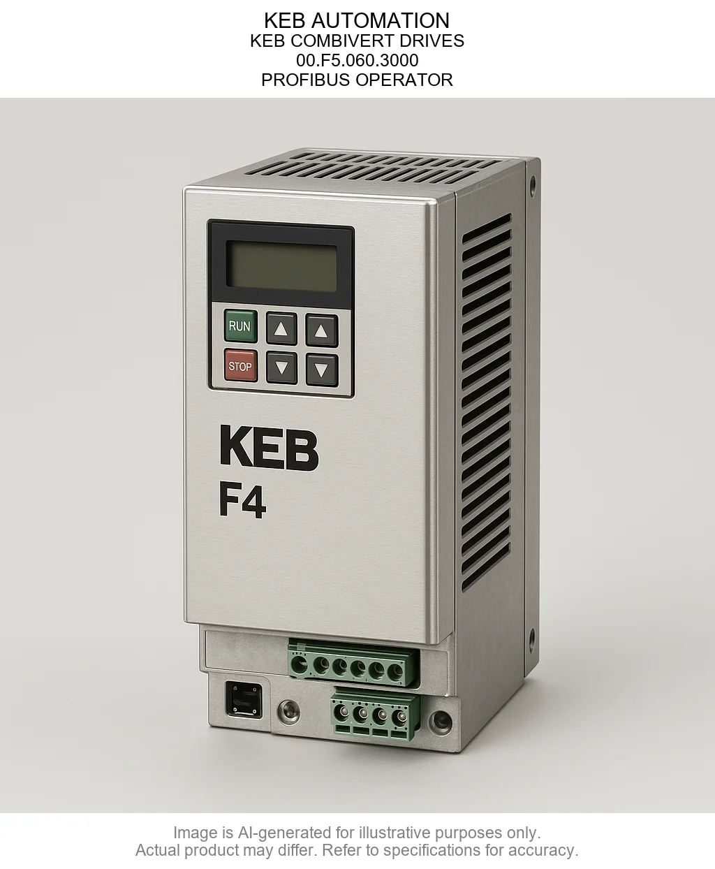 KEB AUTOMATION; KEB COMBIVERT DRIVES; 00.F5.060.3000; PROFIBUS OPERATOR