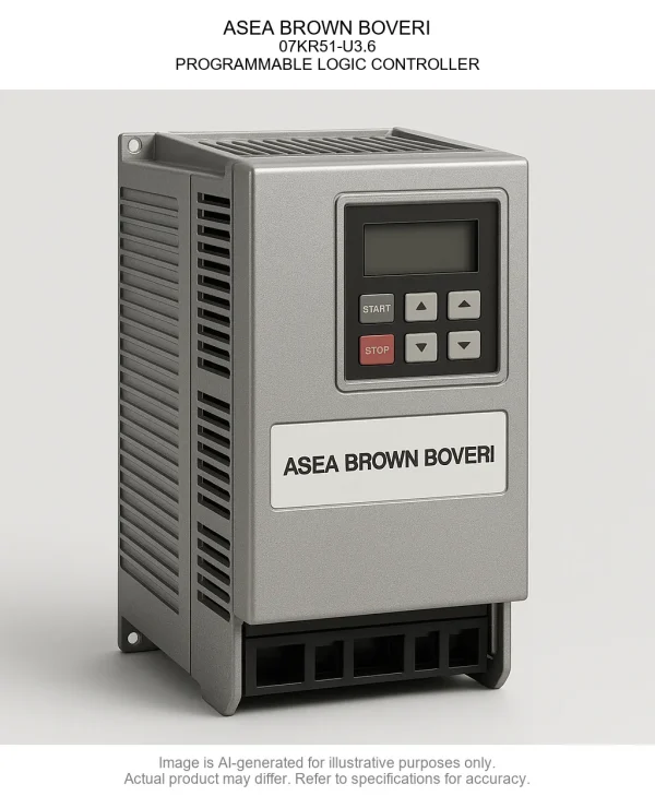 ASEA BROWN BOVERI; 07KR51-U3.6; PROGRAMMABLE LOGIC CONTROLLER