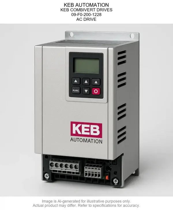 09-F0-200-1228.webp KEB AUTOMATION; KEB COMBIVERT DRIVES; 09-F0-200-1228; AC DRIVE