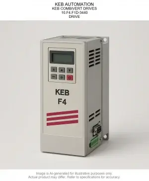 KEB AUTOMATION; KEB COMBIVERT DRIVES; 10.F4.F1D-3440; DRIVE