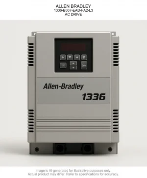 ALLEN BRADLEY; 1336-B007-EAD-FA2-L3; AC DRIVE