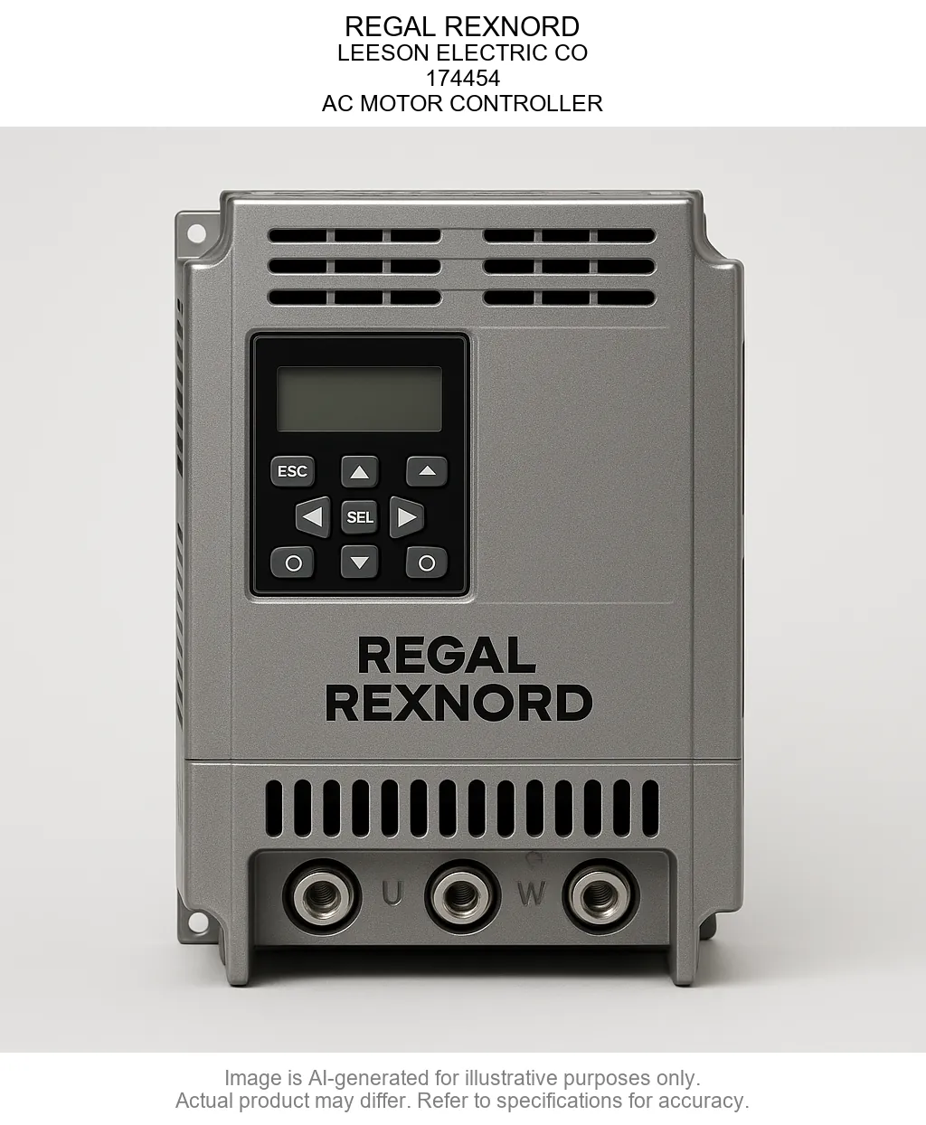 REGAL REXNORD; LEESON ELECTRIC CO; 174454; AC MOTOR CONTROLLER