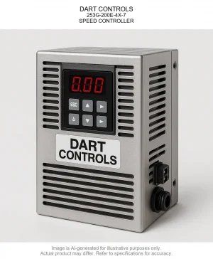 DART CONTROLS; 253G-200E-4X-7; SPEED CONTROLLER