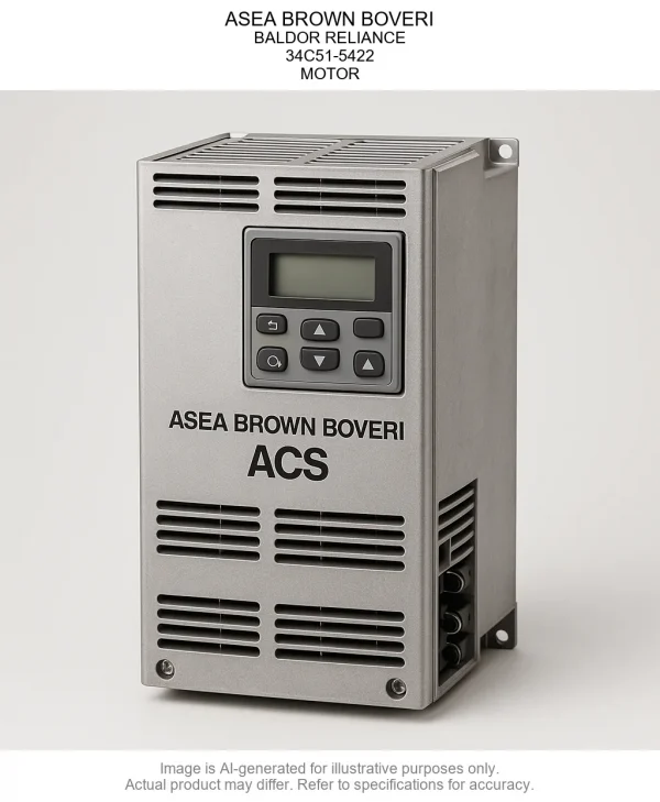 34C51-5422.webp ASEA BROWN BOVERI; BALDOR RELIANCE; 34C51-5422; MOTOR
