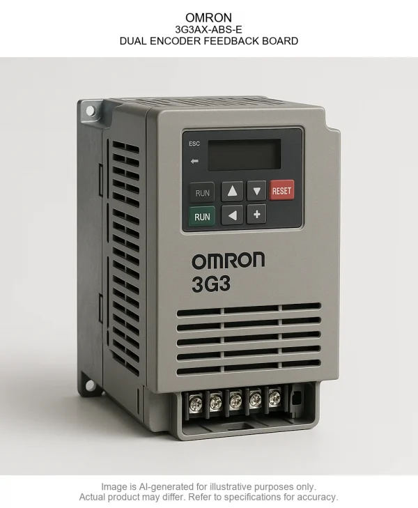 OMRON; 3G3AX-ABS-E; DUAL ENCODER FEEDBACK BOARD