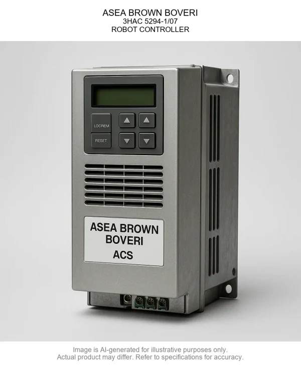 ASEA BROWN BOVERI; 3HAC 5294-1/07; ROBOT CONTROLLER