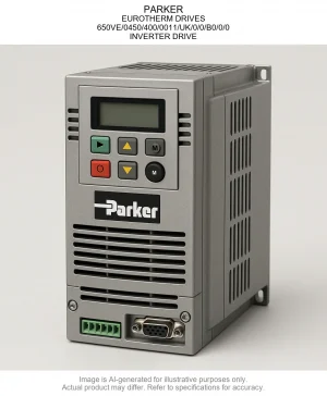 PARKER; EUROTHERM DRIVES; 650VE/0450/400/0011/UK/0/0/B0/0/0; INVERTER DRIVE