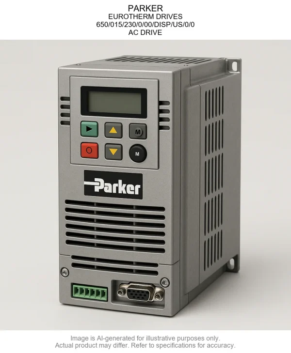 650_015_230_0_00_DISP_US_0_0.webp PARKER; EUROTHERM DRIVES; 650/015/230/0/00/DISP/US/0/0; AC DRIVE