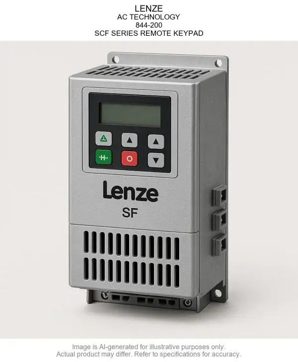 LENZE; AC TECHNOLOGY; 844-200; SCF SERIES REMOTE KEYPAD