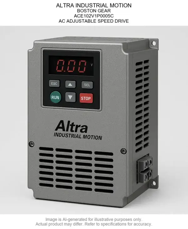 ACE102V1P0005C.webp ALTRA INDUSTRIAL MOTION; BOSTON GEAR; ACE102V1P0005C; AC ADJUSTABLE SPEED DRIVE