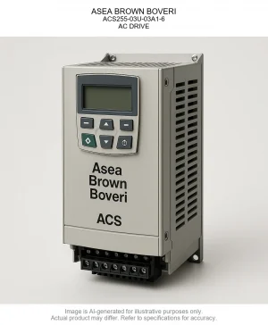 ASEA BROWN BOVERI; ACS255-03U-03A1-6; AC DRIVE