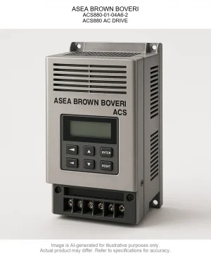 ASEA BROWN BOVERI; ACS880-01-04A6-2; ACS880 AC DRIVE