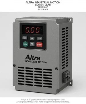 ALTRA INDUSTRIAL MOTION; BOSTON GEAR; AFB2100C; AC DRIVE