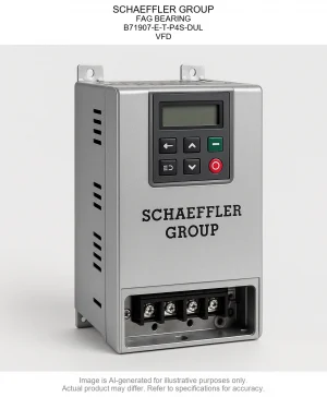 SCHAEFFLER GROUP; FAG BEARING; B71907-E-T-P4S-DUL; Variable Frequency Drive