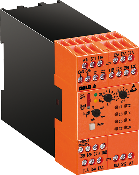 DOLD 0052428: BH5922.08/001 DC24V Emergency stop monitor