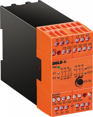 DOLD 0049015: BH5928.93/61 DC24V 30-300S Emergency stop module with time delay
