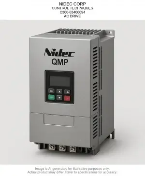 NIDEC CORP; CONTROL TECHNIQUES; C300-03400094; AC DRIVE