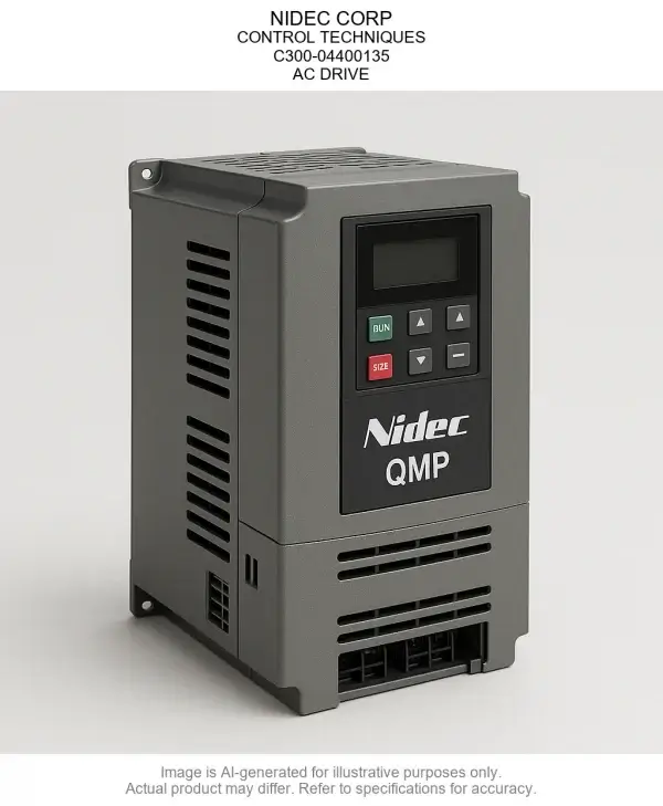 NIDEC CORP; CONTROL TECHNIQUES; C300-04400135; AC DRIVE