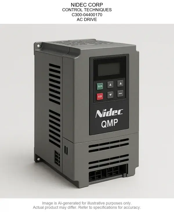 NIDEC CORP; CONTROL TECHNIQUES; C300-04400170; AC DRIVE