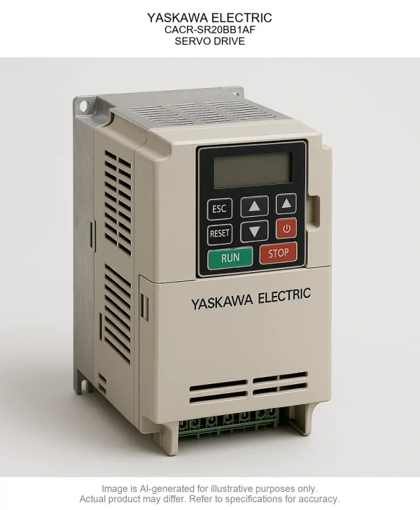 YASKAWA ELECTRIC; CACR-SR20BB1AF; SERVO DRIVE