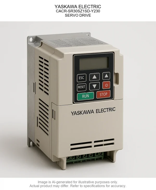 YASKAWA ELECTRIC; CACR-SR30SZ1SD-Y230; SERVO DRIVE