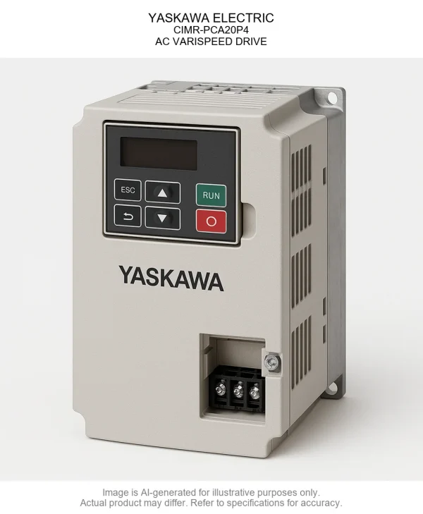YASKAWA ELECTRIC; CIMR-PCA20P4; AC VARISPEED DRIVE