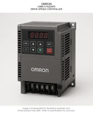 OMRON; CIMR-V7AZ24P0; DRIVE SPEED CONTROLLER