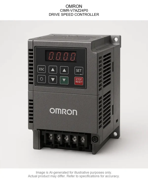 OMRON; CIMR-V7AZ24P0; DRIVE SPEED CONTROLLER