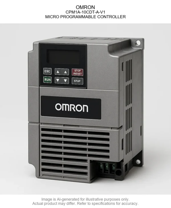 OMRON; CPM1A-10CDT-A-V1; MICRO PROGRAMMABLE CONTROLLER
