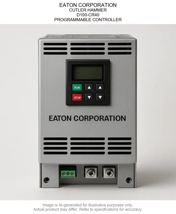 EATON CORPORATION; CUTLER HAMMER; D100-CR40; PROGRAMMABLE CONTROLLER