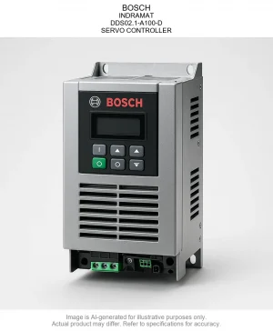 BOSCH; INDRAMAT; DDS02.1-A100-D; SERVO CONTROLLER