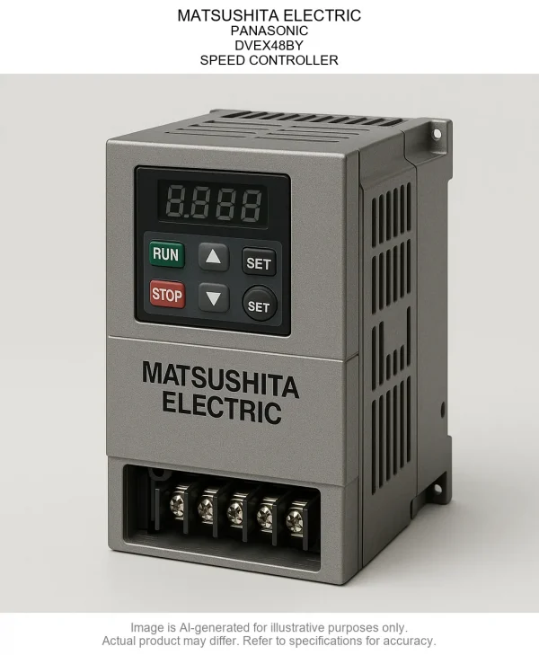 MATSUSHITA ELECTRIC; PANASONIC; DVEX48BY; SPEED CONTROLLER