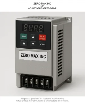 ZERO MAX INC; E41; ADJUSTABLE SPEED DRIVE