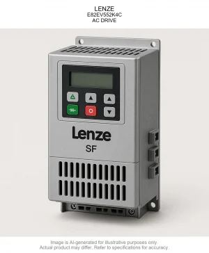 LENZE; E82EV552K4C; AC DRIVE