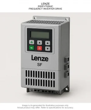 LENZE; E82EV752K4C; FREQUENCY INVERTER DRIVE