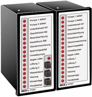 DOLD 0046917: EP5966 AC/DC24-60V UH AC24V 10S Fault Annunciator System