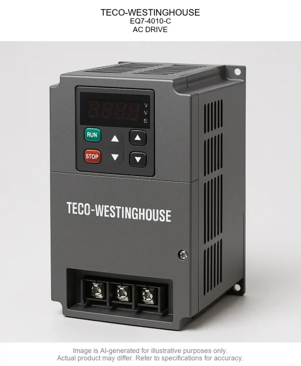TECO-WESTINGHOUSE; EQ7-4010-C; AC DRIVE