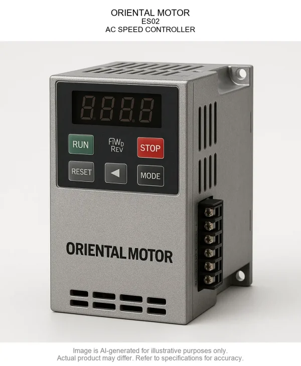 ORIENTAL MOTOR; ES02; AC SPEED CONTROLLER