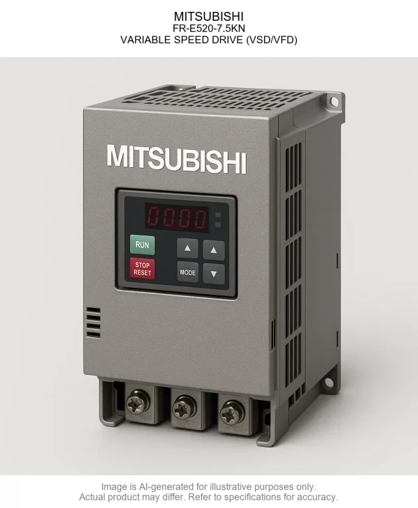 MITSUBISHI; FR-E520-7.5KN; VARIABLE SPEED DRIVE (Variable Speed Drive/Variable Frequency Drive)