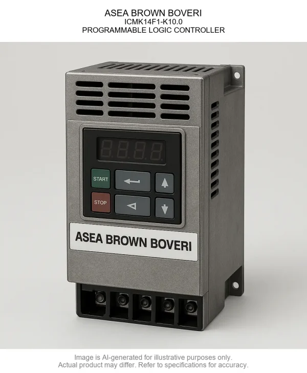 ASEA BROWN BOVERI; ICMK14F1-K10.0; PROGRAMMABLE LOGIC CONTROLLER