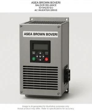 ASEA BROWN BOVERI; BALDOR RELIANCE; ID15H230-EO; AC INVERTER DRIVE
