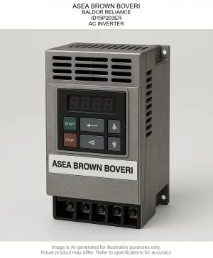 ASEA BROWN BOVERI; BALDOR RELIANCE; ID15P203ER; AC INVERTER