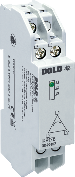 DOLD 0049102: IK9178 3AC50/60HZ 400V Phase Sequence Indicator