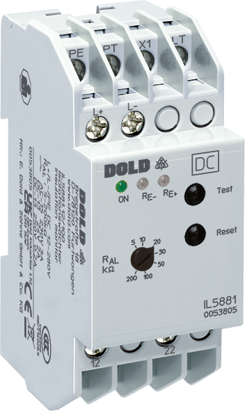 IL5881_600x600.png DOLD 0064992: IL5881.12/010 DC24-500V 20-500K-OHM Insulation monitor