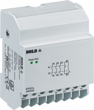 DOLD 0053543: IP5924.02 AC110V 50/60HZ Emergency stop module