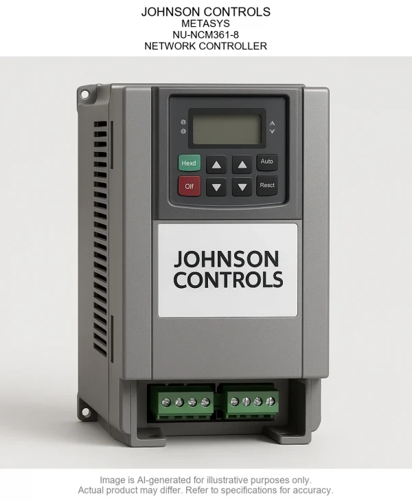 JOHNSON CONTROLS; METASYS; NU-NCM361-8; NETWORK CONTROLLER