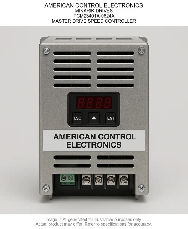 PCM23401A-0624A.webp AMERICAN CONTROL ELECTRONICS; MINARIK DRIVES; PCM23401A-0624A; MASTER DRIVE SPEED CONTROLLER
