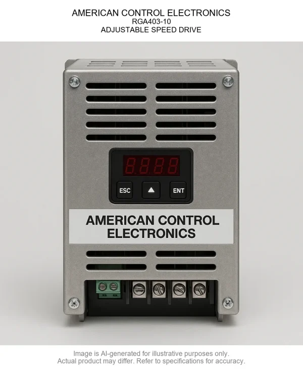 RGA403-10.webp AMERICAN CONTROL ELECTRONICS; RGA403-10; ADJUSTABLE SPEED DRIVE